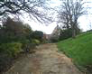 Kitto Road path towards church